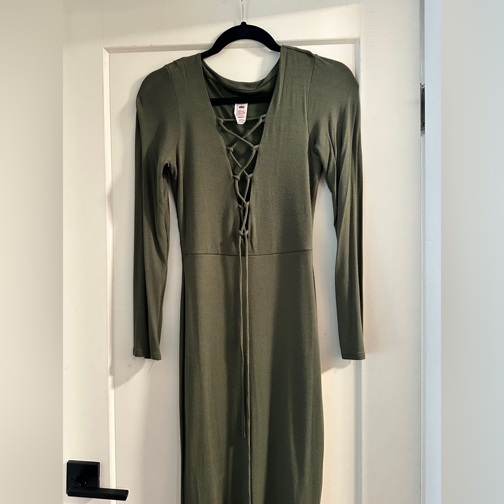 Green going out dress - Medium